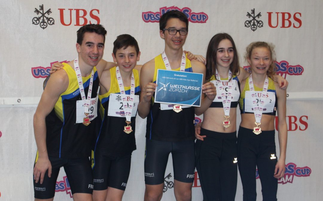 UBS-Kidscup-Team Schweizerfinal: U16 Mixed holt sensationell den Titel, U14 Mixed holt Bronze