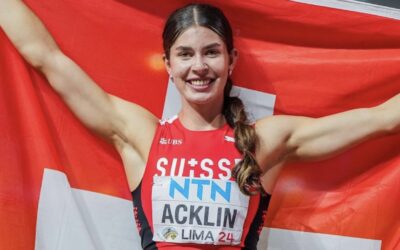 Lucia Acklin ist sensationell U20-Vizeweltmeisterin