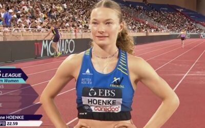 LV Fricktal am Diamond League in Monaco – Fabienne macht‘s möglich!