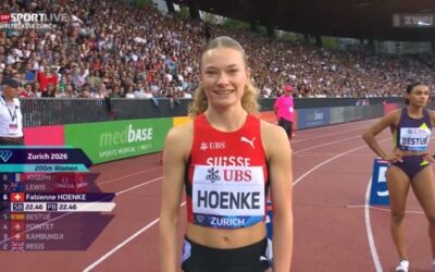 Weltklasse Zürich – Sieg von Fabienne über 200m🔥